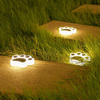 Solar Garden Lights – Eco-Friendly Paw Shaped Outdoor LED Decor for Pathway 1