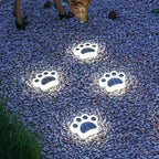 Solar Garden Lights – Eco-Friendly Paw Shaped Outdoor LED Decor for Pathway 4