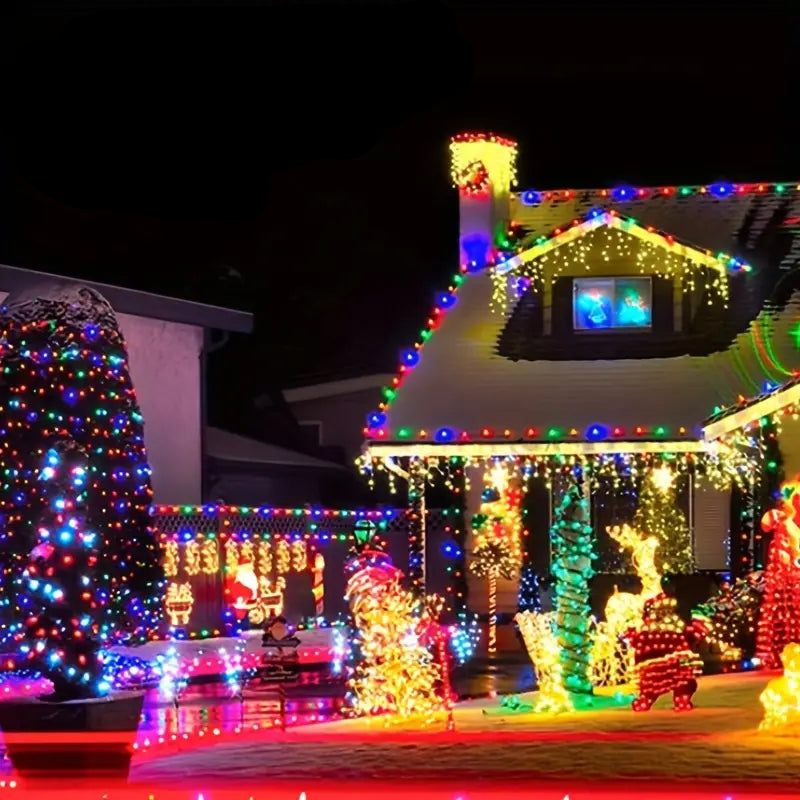 Solar Garden Lights String – Waterproof Outdoor Festoon Lighting for Parties 3