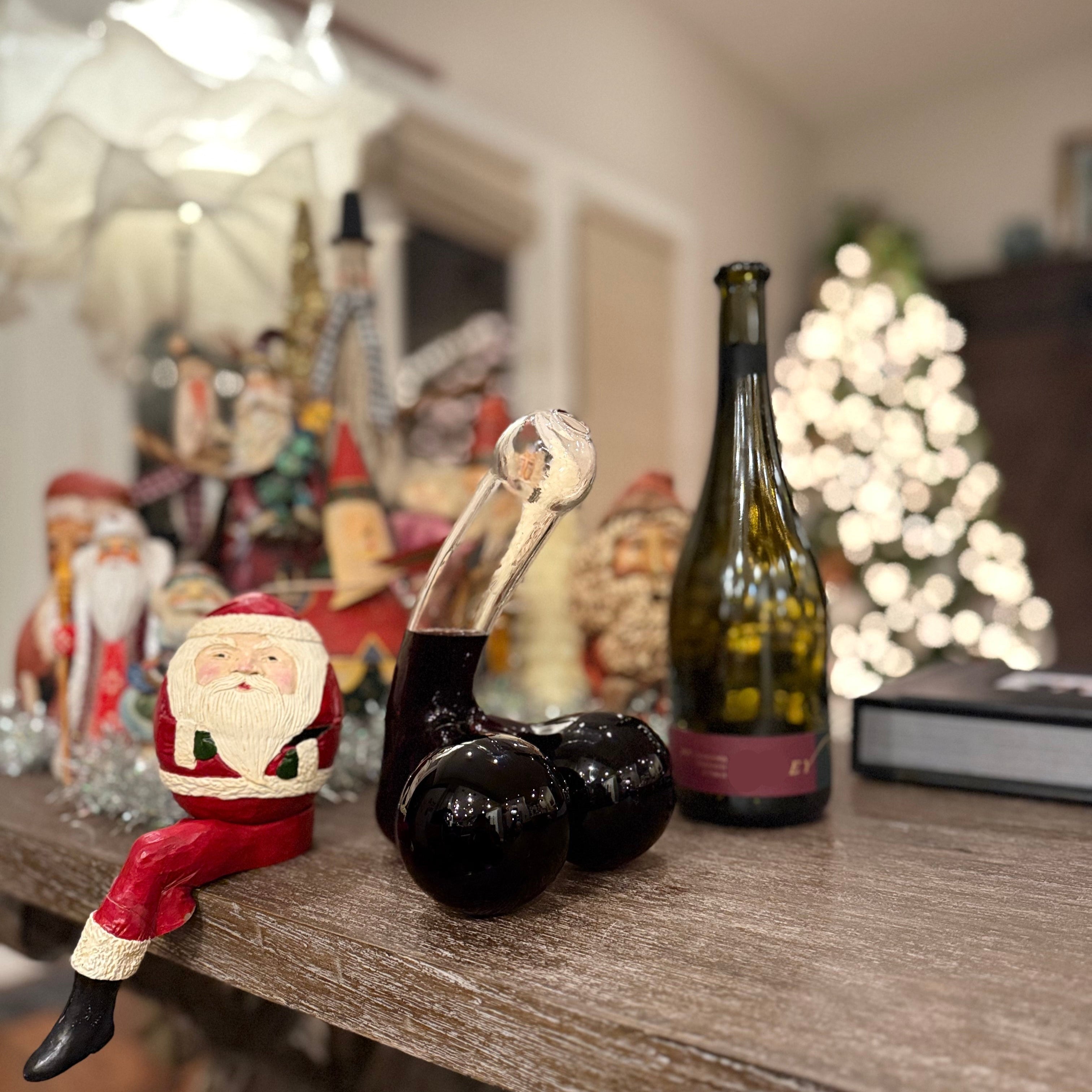 Spitting Cobra Wine Decanter – Unique Glass Carafe for Entertaining 4