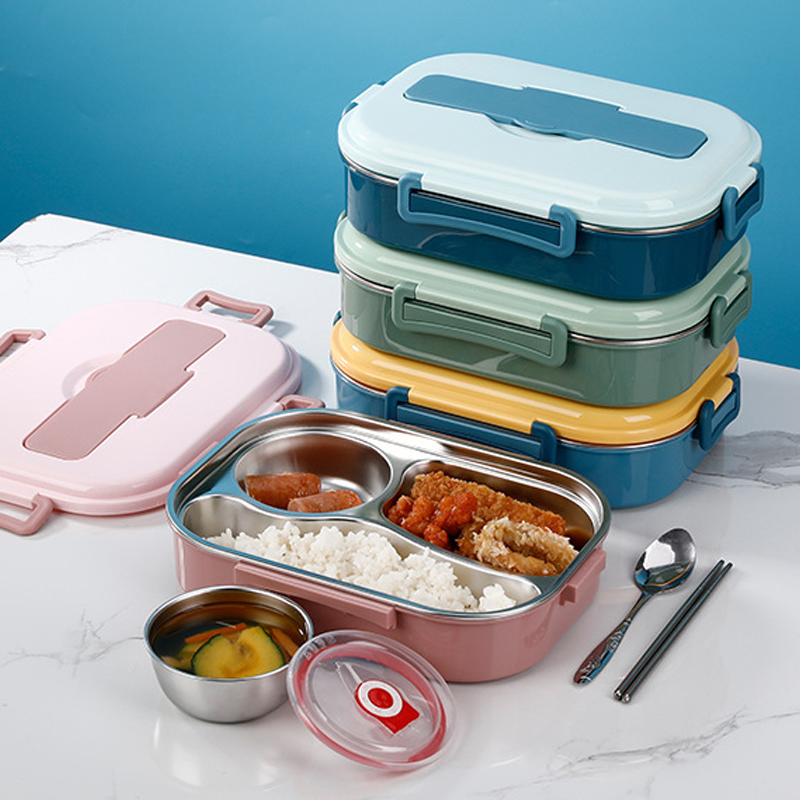 Stainless Steel Bento Lunch Box – Fresh Meals, Anytime & Anywhere-Unique Casa-Unique Casa
