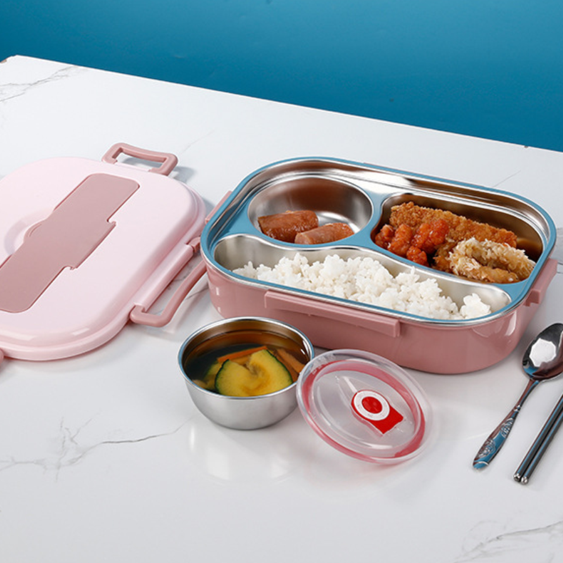 Stainless Steel Bento Lunch Box – Fresh Meals, Anytime & Anywhere-Unique Casa-Unique Casa