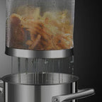 Stainless Steel Deep Fryer Pot – 3L Oil Fry Pan with Basket and Lid-carvallo20250815-Unique Casa-Unique Casa