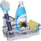 Stainless Steel Under Sink Storage Organizer – Versatile Sink Caddy for Kitchen 3