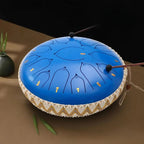 Stress Relief Drum for Children and Adults – Calming Musical Instrument for Relaxation and Mindfulness-Musical Toys-Unique Casa-Blue-8 Notes-Unique Casa