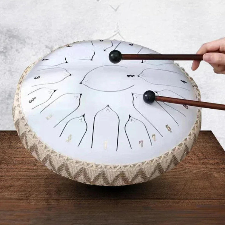 Stress Relief Drum for Children and Adults – Calming Musical Instrument for Relaxation and Mindfulness-Musical Toys-Unique Casa-Unique Casa