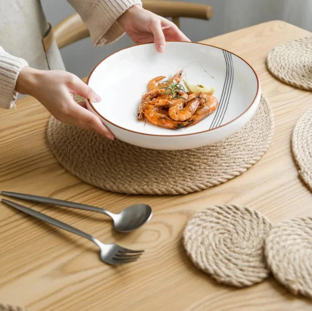 Japanese Placemats - Stylish Heat-Resistant Table Mats for Dining Room 5