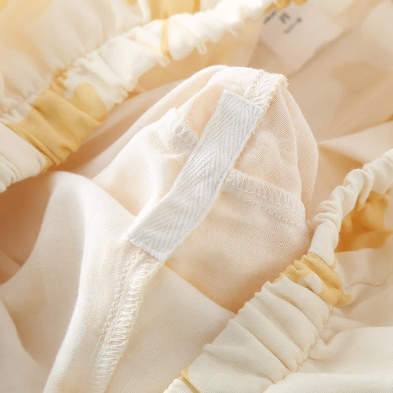 Sunlit Petal Lounge Set – Elegant Floral Loungewear For Comfort And Style