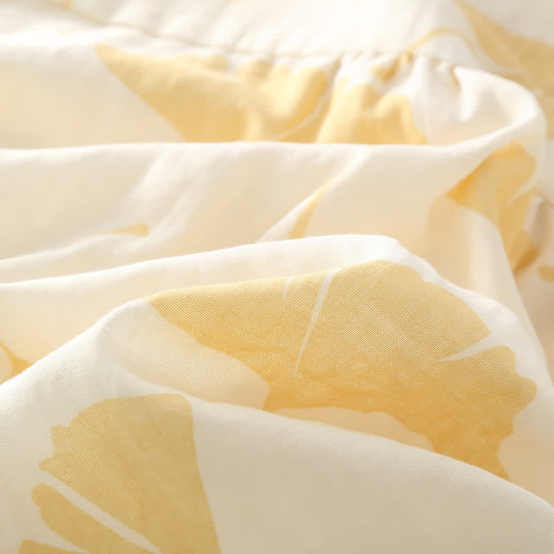 Sunlit Petal Lounge Set – Elegant Floral Loungewear For Comfort And Style