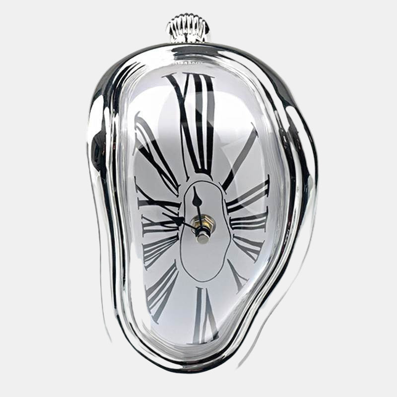Surreal Melting Clock Decor – Artistic Timepiece for Home or Office 0