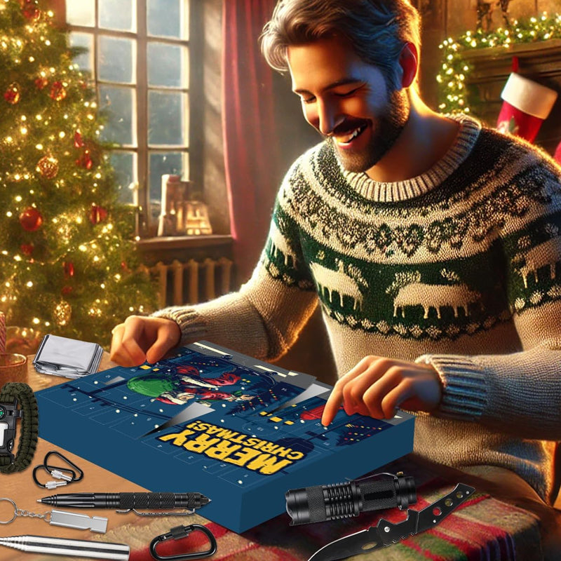 Survival Kit Advent Calendar 2025 – Daily Prep & Adventure Essentials-Christmas-Unique Casa-Unique Casa