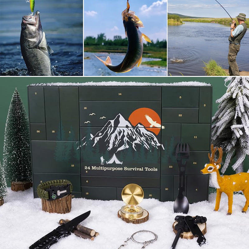 Survival Kit Advent Calendar 2025 – Daily Prep & Adventure Essentials-Christmas-Unique Casa-Unique Casa