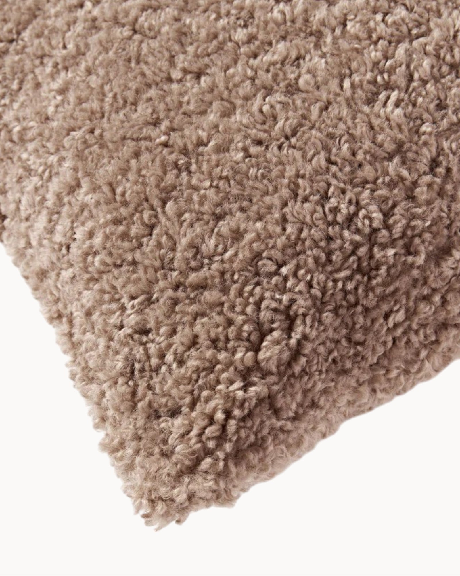 Teddy Cushion Cover 45x45 cm – Soft & Fluffy Comfort-Cushion Cover-Unique Casa