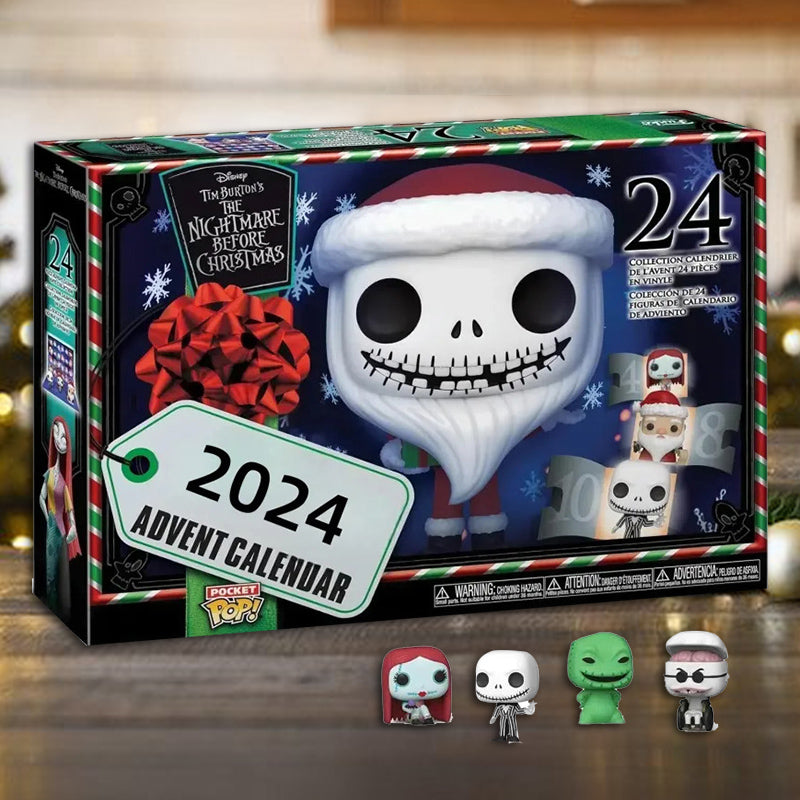 The Nightmare Before Christmas Advent Calendar – 24 Surprise Figures for Holiday Countdown-Advent Calendar-Unique Casa-Unique Casa