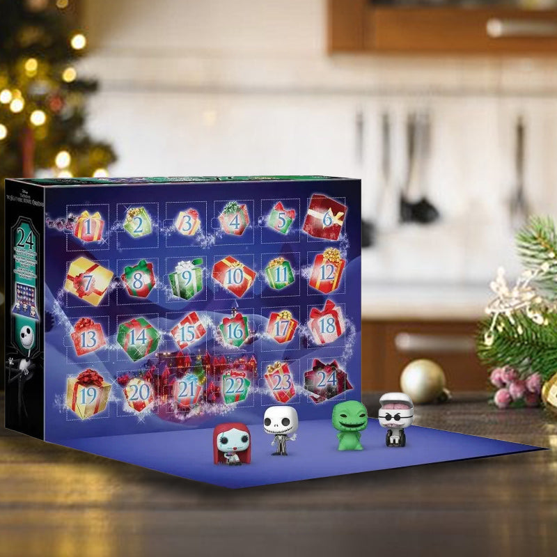 The Nightmare Before Christmas Advent Calendar – 24 Surprise Figures for Holiday Countdown-Advent Calendar-Unique Casa-Unique Casa