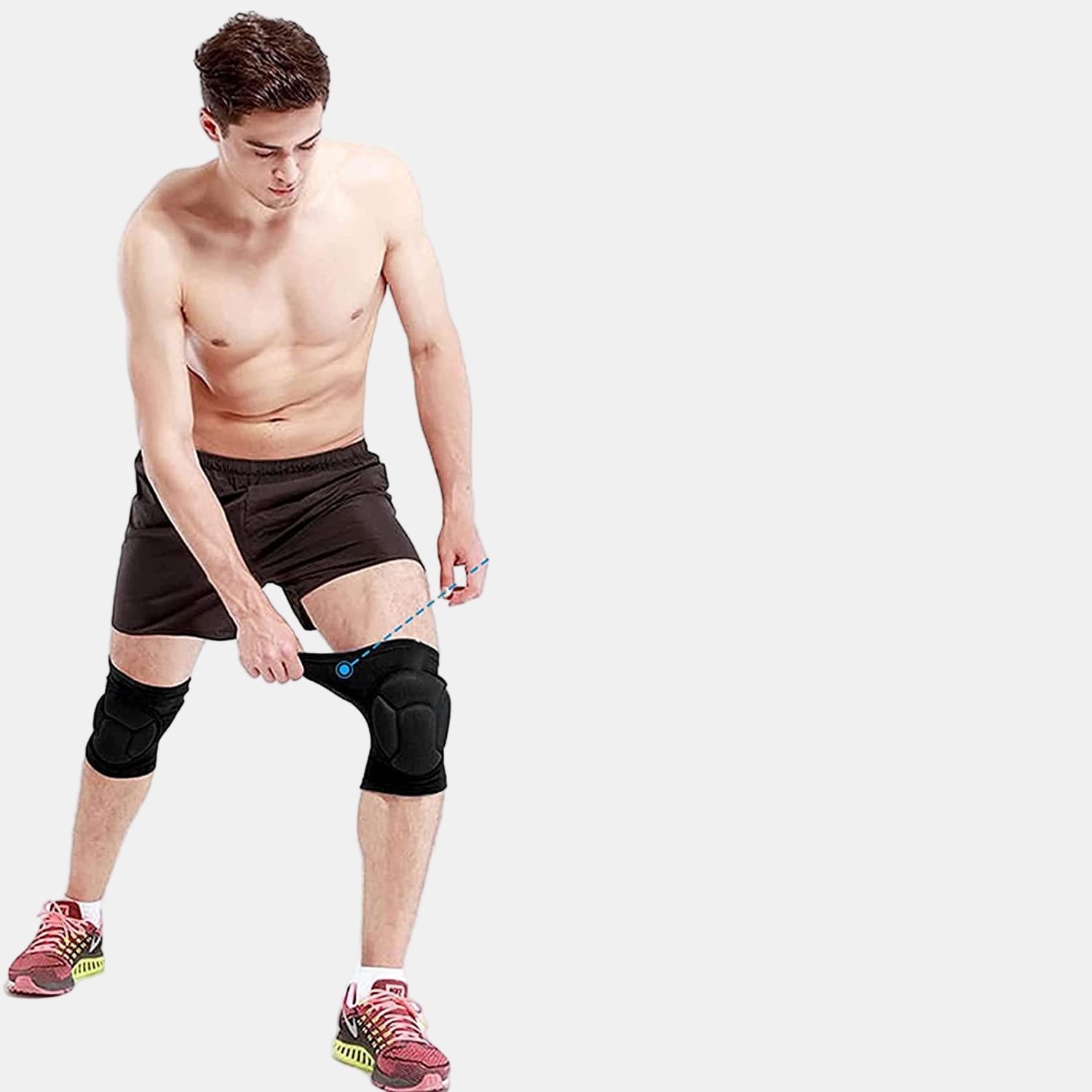 Thick Sponge Knee Pads for Work, Cleaning & Sports-Knee Pads-Unique Casa-Unique Casa