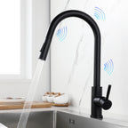 Touch Control Kitchen Mixer Tap with Extendable Sprayer – Modern Design 1