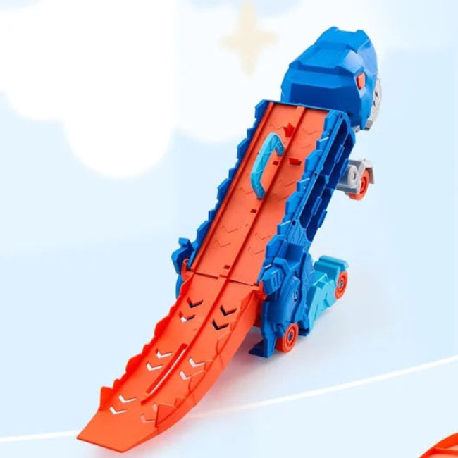 Transforming Dinosaur Race Track Toy – Interactive Car and Dino Playset for Kids-Dinosaur Race Track Toy-Unique Casa-Unique Casa