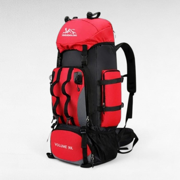 Ultra-Light Hiking Backpack – Durable, Spacious, and Waterproof-Hiking Backpack-Unique Casa-Red-Unique Casa