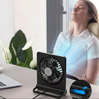 Ultra-Quiet Compact Table Fan – Portable Cooling for Bedroom and Office-Table Fan-Unique Casa-Unique Casa