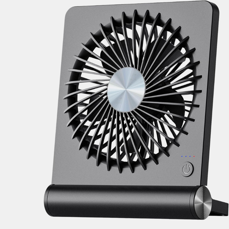 Ultra-Quiet Compact Table Fan – Portable Cooling for Bedroom and Office-Table Fan-Unique Casa-Unique Casa