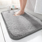 Ultra-Soft Non-Slip Bath Mat – Thick Microfiber Rug for Bathroom Comfort 4