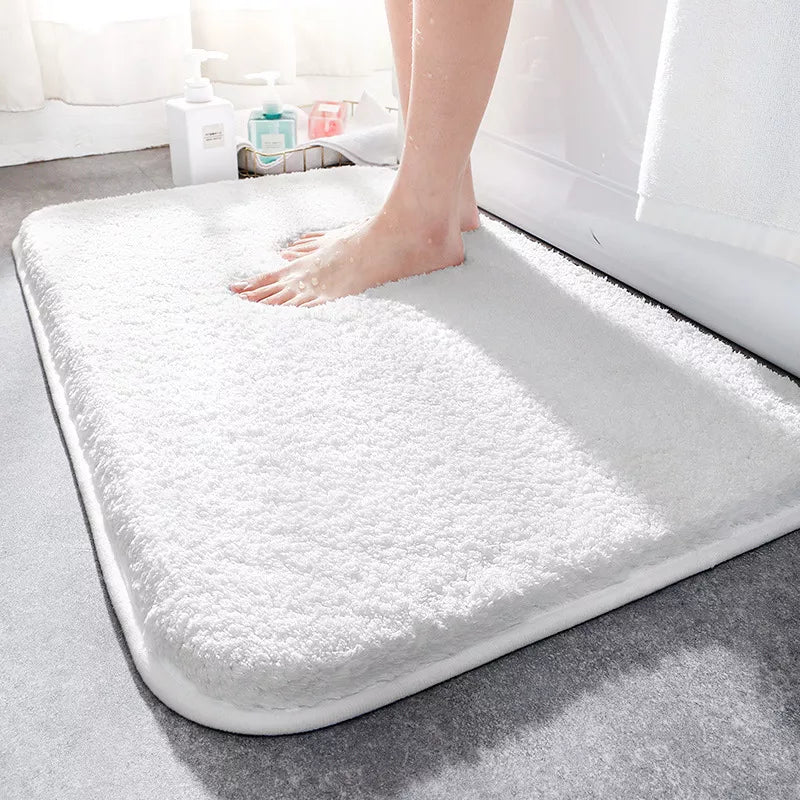 Ultra-Soft Non-Slip Bath Mat – Thick Microfiber Rug for Bathroom Comfort 1