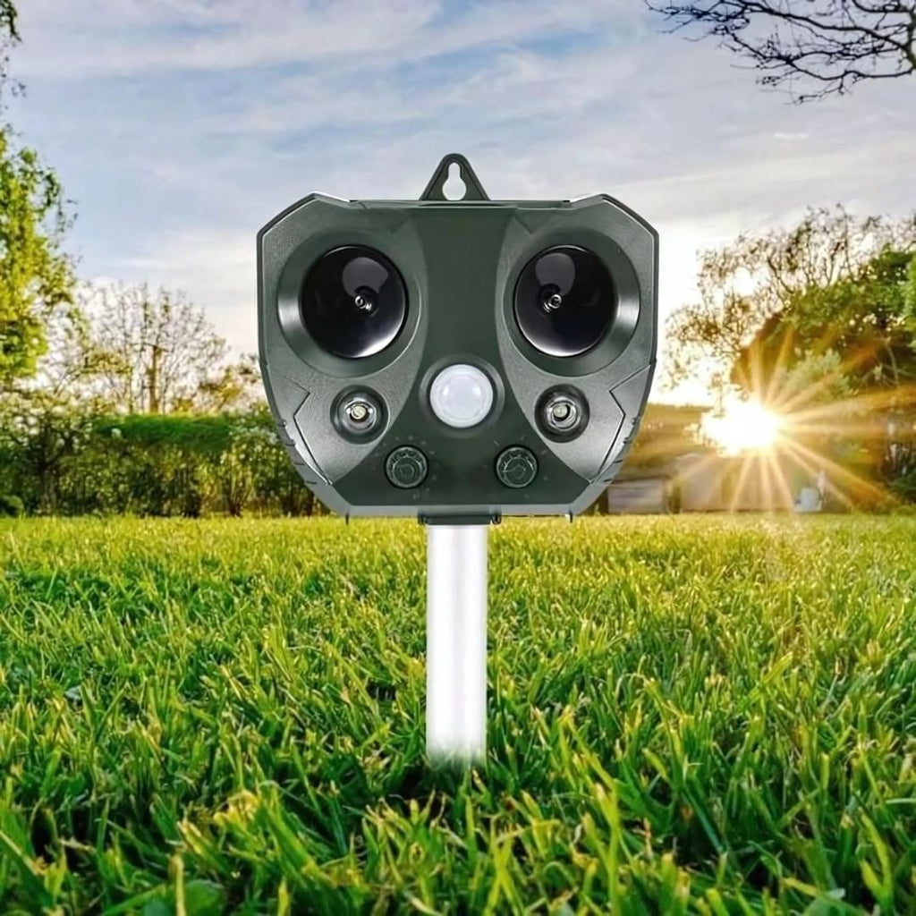 Ultrasonic Bird & Pest Defender – Motion-Activated Solar Defender for Gardens and Farms-Bird Scarer-Unique Casa-Unique Casa