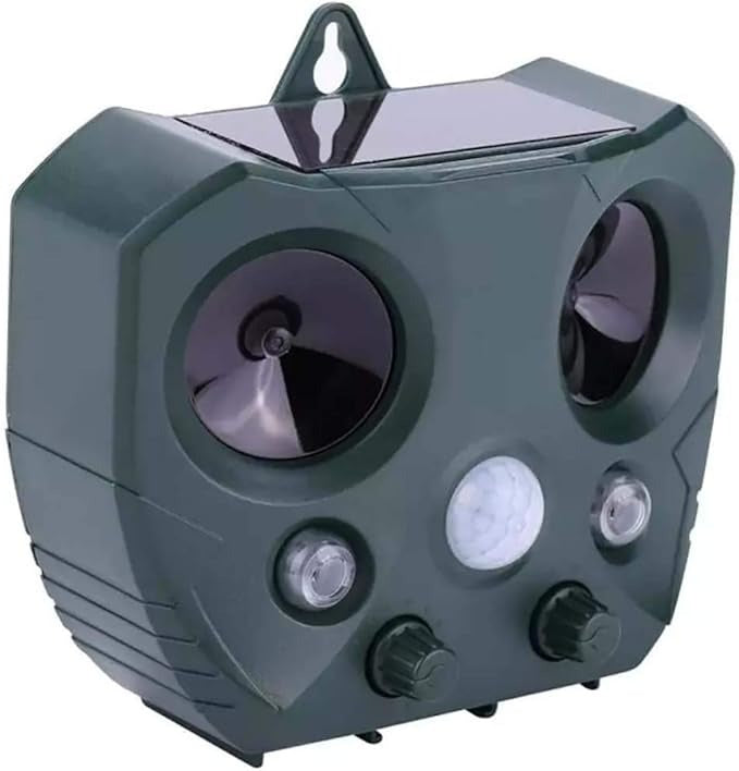 Ultrasonic Bird & Pest Defender – Motion-Activated Solar Defender for Gardens and Farms-Bird Scarer-Unique Casa-Unique Casa