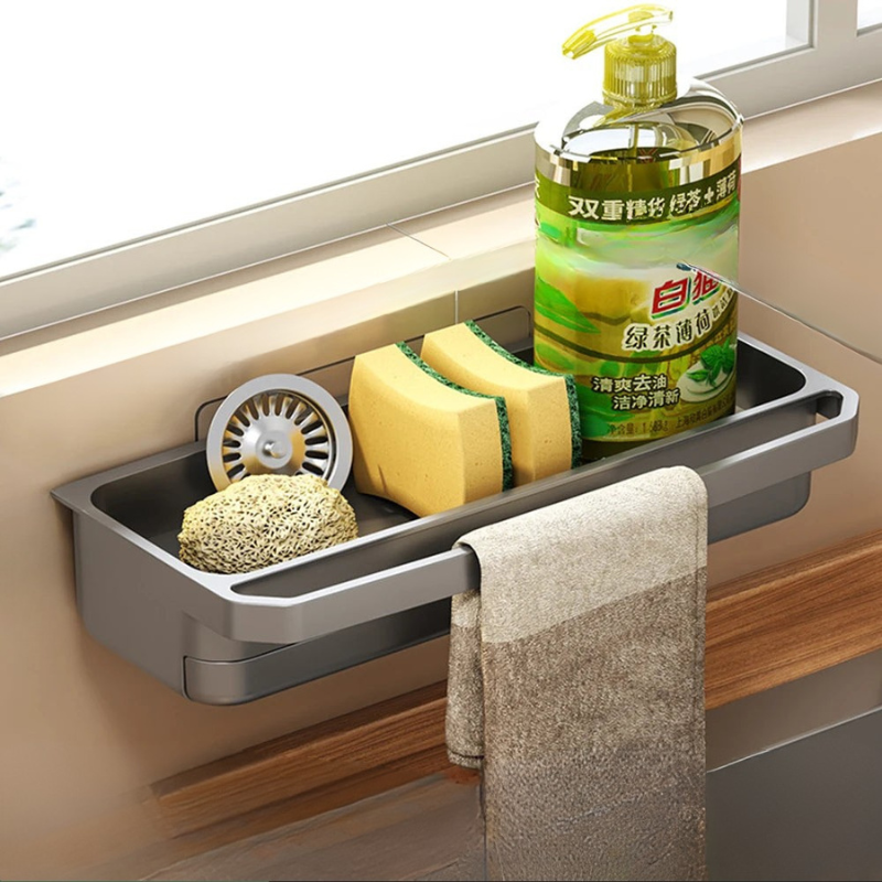 Under Sink Storage Organizer – Non-Slip Kitchen Caddy for Cleaning Essentials 8