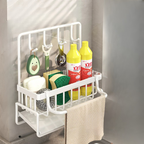 Under Sink Storage Organizer – Non-Slip Kitchen Caddy for Cleaning Essentials 3