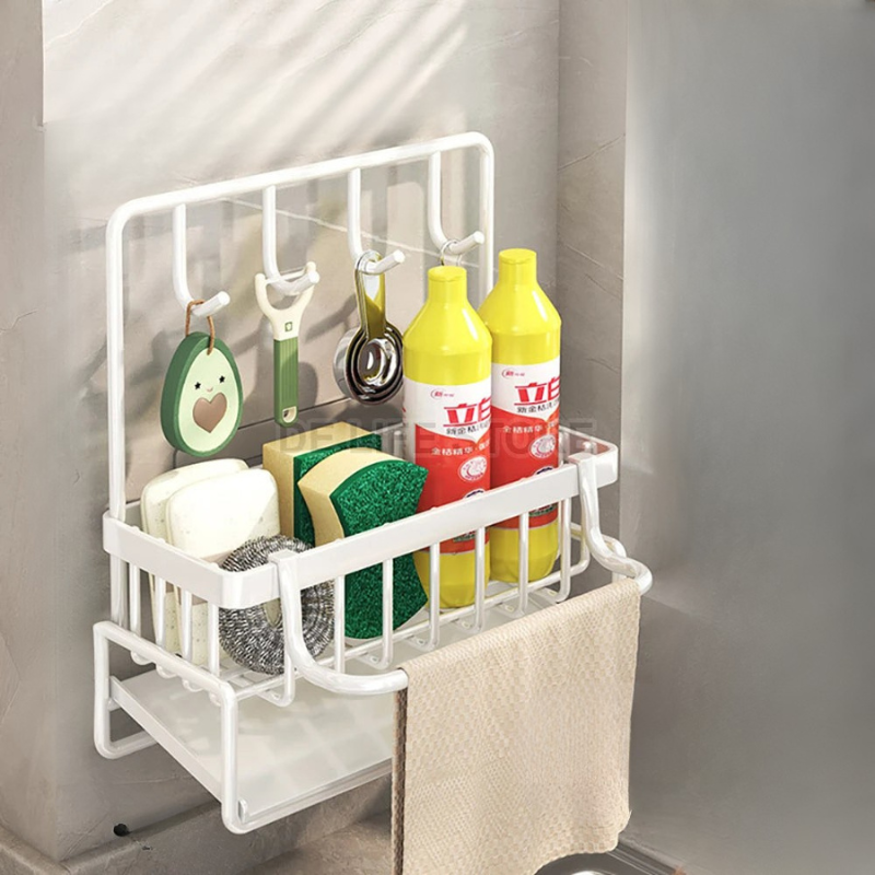 Under Sink Storage Organizer – Non-Slip Kitchen Caddy for Cleaning Essentials 3