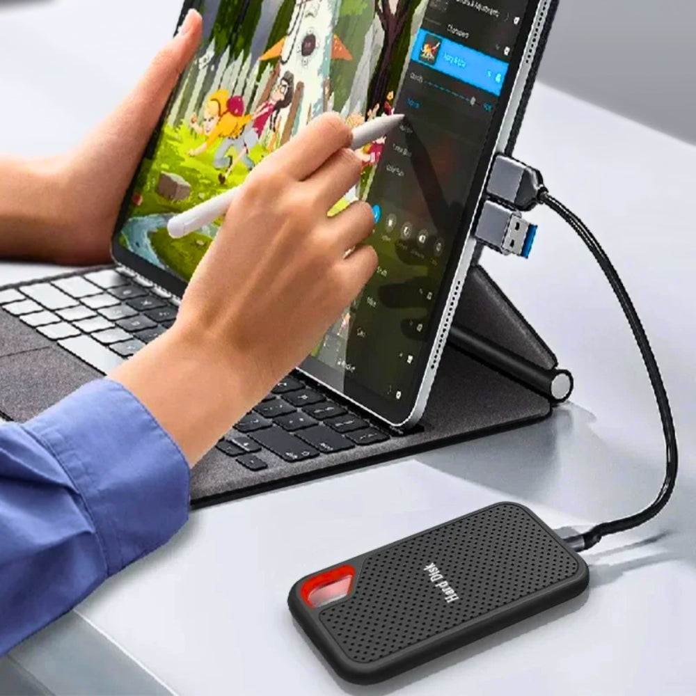 USB External 2TB Solid State Drive – High-Speed USB 3.1 Storage-Hard drive-Unique Casa-Unique Casa