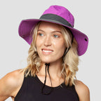 UV Protection Foldable Sun Hat for Women – Wide Brim Summer Cap with Ponytail Hole-Sun Hat-Unique Casa-Unique Casa