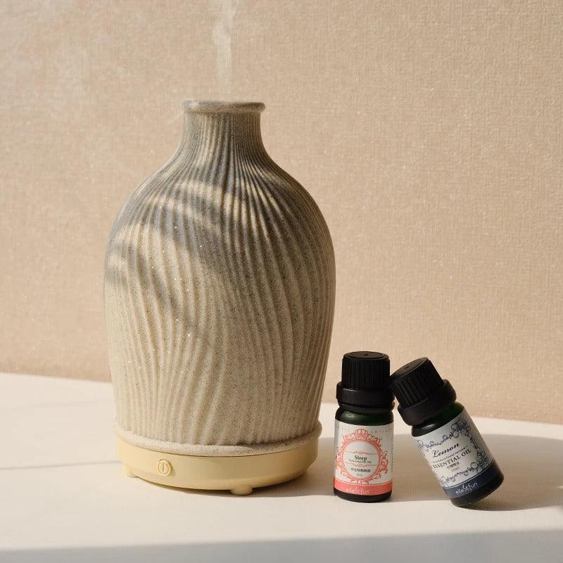 Vase-Shaped Ultrasonic Essential Oil Diffuser – Modern Boho Style Humidifier for Home-Oil Diffuser-Unique Casa-Unique Casa