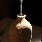 Vase-Shaped Ultrasonic Essential Oil Diffuser – Modern Boho Style Humidifier for Home-Oil Diffuser-Unique Casa-Unique Casa