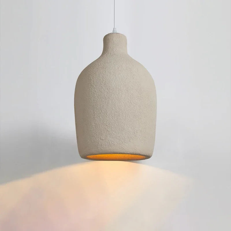 Wabi Sabi Cream Style LED Chandelier – Elegant Pendant Light for Modern Interiors-Ceiling Lamp-Unique Casa-C-white light-Unique Casa