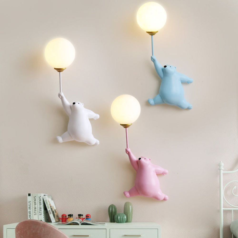 Wall Lamp For Kids Room With Balloon Design – Soft Light And Playful Charm