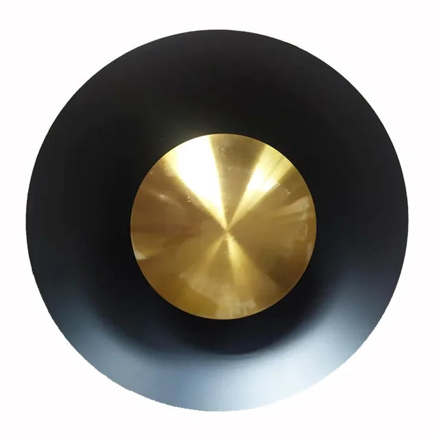Wall Light Modern Round LED Lamp For Stylish Ambient Home Lighting-Wall Lights-Unique Casa-Black-Warm-Unique Casa