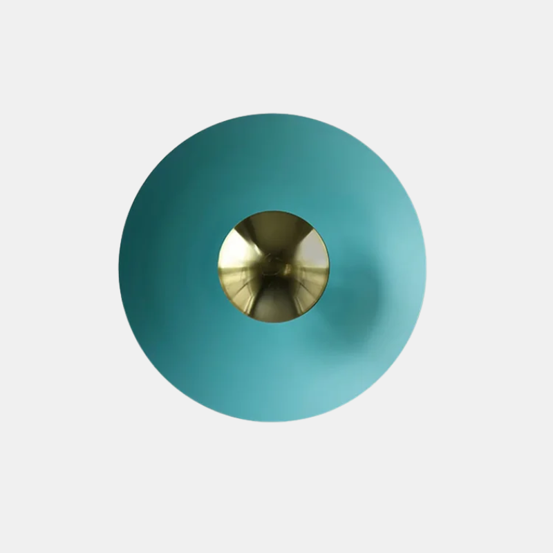 Wall Light Modern Round LED Lamp For Stylish Ambient Home Lighting-Wall Lights-Unique Casa-Blue-Warm-Unique Casa