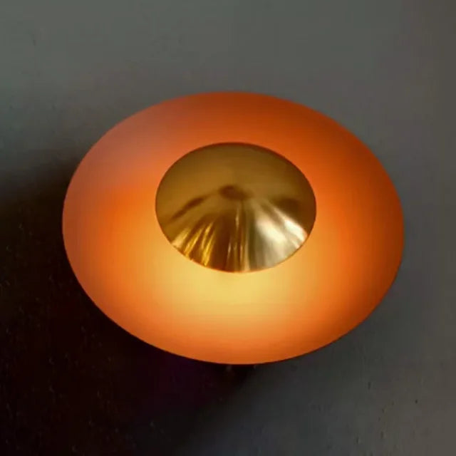 Wall Light Modern Round LED Lamp For Stylish Ambient Home Lighting-Wall Lights-Unique Casa-Unique Casa
