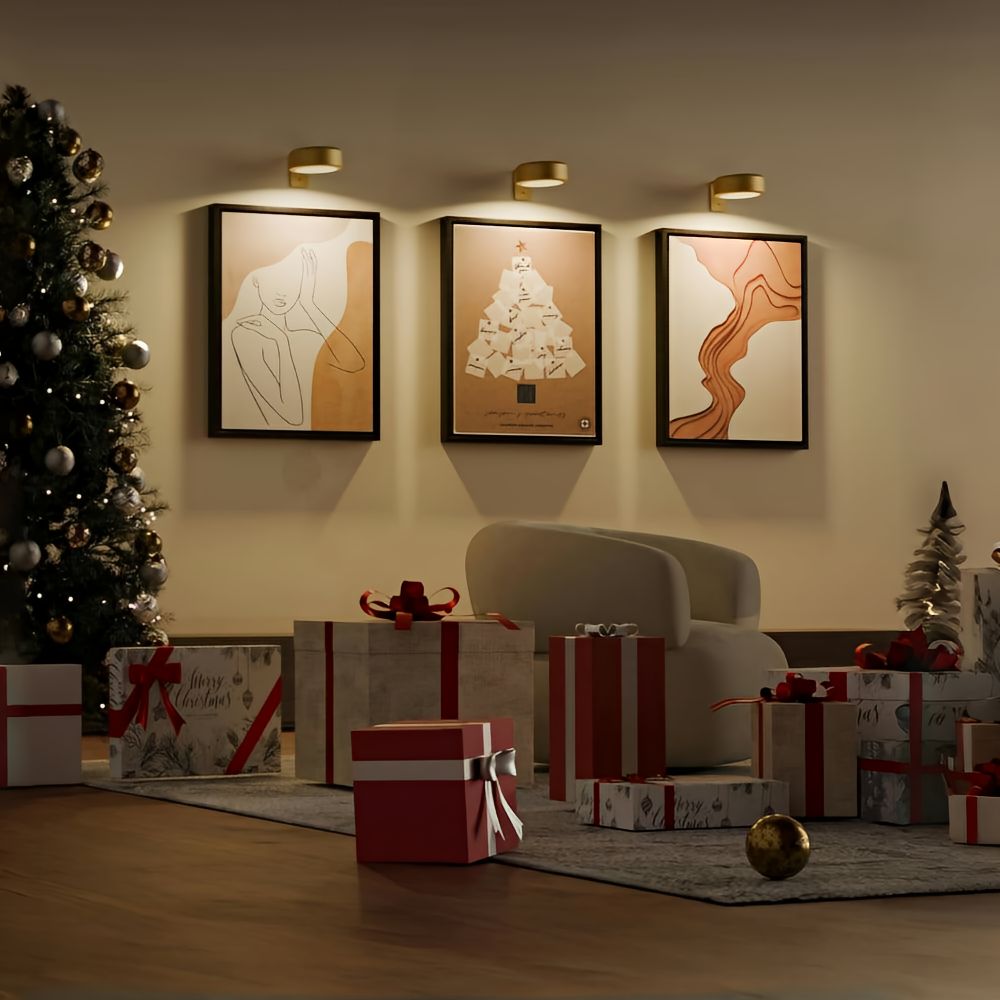 Wall Light – Wireless LED Picture Spotlights with USB Rechargeable and Remote Control-Wall Lighting-Unique Casa-Unique Casa