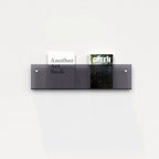 Wall Mounted Floating Magazine Holder – Stylish Acrylic Wall Shelf-Étagères murales-Unique Casa-Black 40x15x5cm-Unique Casa