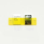 Wall Mounted Floating Magazine Holder – Stylish Acrylic Wall Shelf-Étagères murales-Unique Casa-Yellow 50x15x5cm-Unique Casa