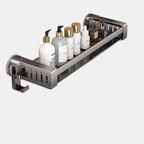 Wall-Mounted Storage Rack with Suction Cups – No-Drill Organizer for Bathroom & Kitchen 0