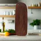 Walnut Cutting and Serving Board – Elegant Kitchen Chopping and Serving Tray-Cutting & Serving Boards-Unique Casa-15.7" x 5.5"-Unique Casa