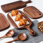 Walnut Cutting and Serving Board – Elegant Kitchen Chopping and Serving Tray-Cutting & Serving Boards-Unique Casa-Unique Casa
