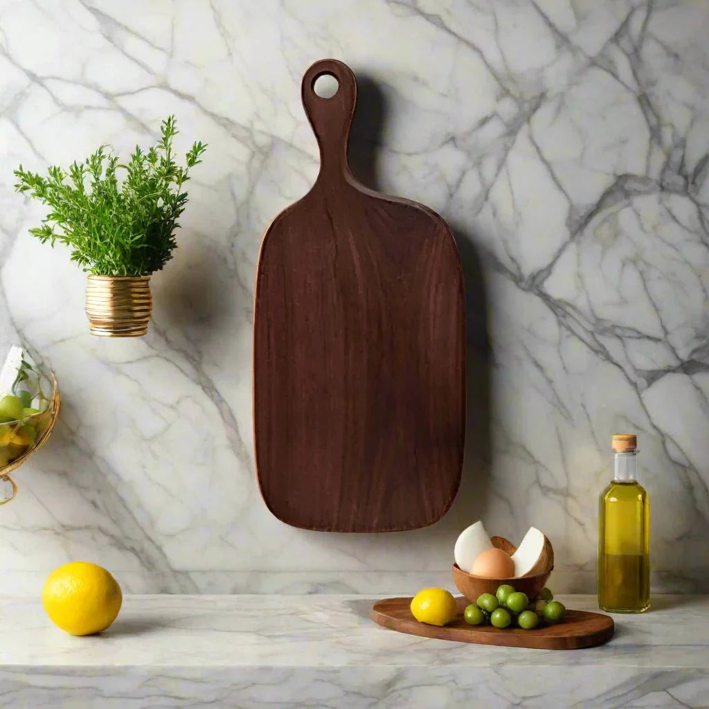 Walnut Cutting and Serving Board – Elegant Kitchen Chopping and Serving Tray-Cutting & Serving Boards-Unique Casa-Unique Casa