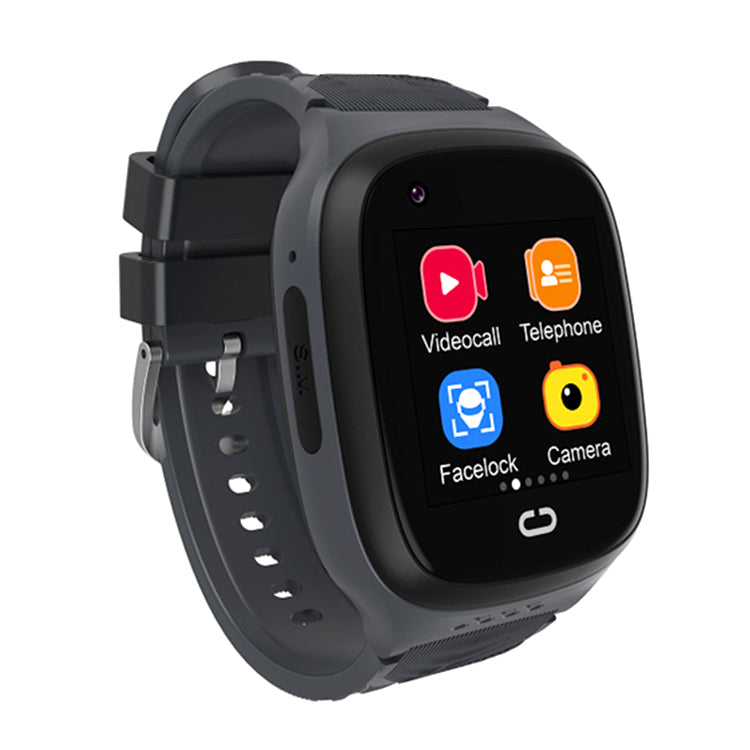 Waterproof 4G Smartwatch for Kids – GPS Tracker and Video Call Watch-Barn-Unique Casa-Black-Unique Casa