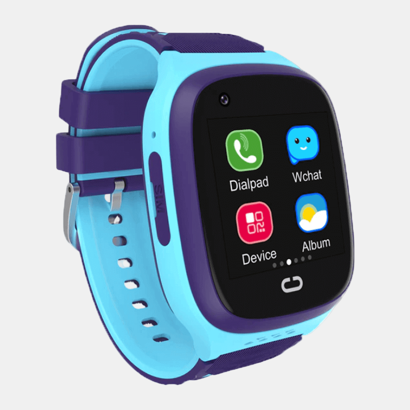 Waterproof 4G Smartwatch for Kids – GPS Tracker and Video Call Watch-Barn-Unique Casa-Blue-Unique Casa